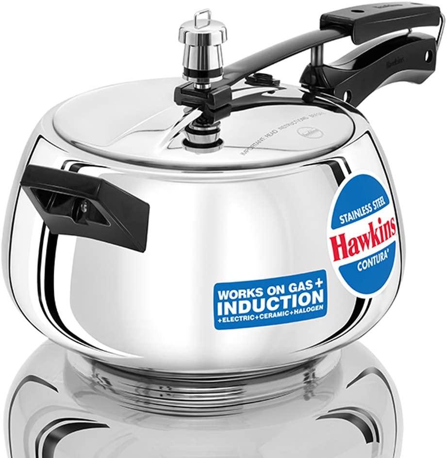 Hawkins Stainless Steel contura Induction Compatible Pressure