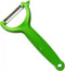 Kohe 1103.1 Y-Type Peeler for Peeling Along The Length of Any Fruits & Vegetables Y Shaped Peeler  (Green)