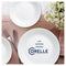 Corelle 12-Piece Dinnerware Set Winter frost/ plainware Service for 4