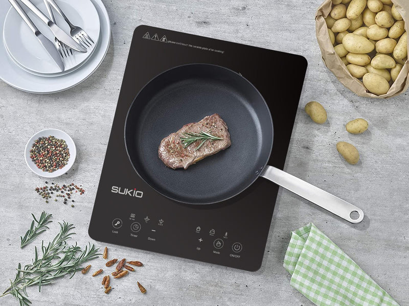 SUKIO INDUCTION COOKER PORTABLE 2000W (SK-20CB08T) NZ CERTIFIED