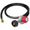 High Pressure Gas Regulator with PVC  Hose 20PSI 138kPa