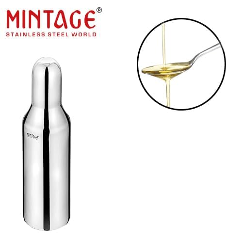 Mintage Stainless Steel Oil bottle Dispenser Large 1000 ml