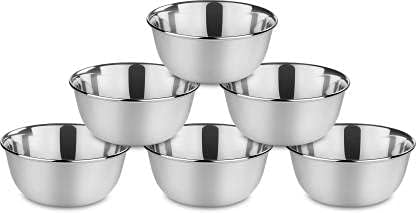 Classic essentials Stainless Steel Katori/Bowl 2 sizes 1pc