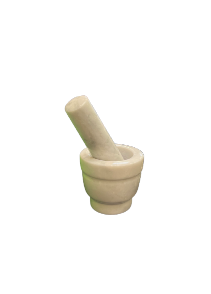 Durable Marble Imam Dasta, Mortar Pestle Set garlic crusher