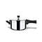 Stahl Xpress Cooker Triply Pressure Cooker, Induction Cooker, Outer Lid Pressure Cooker 3 L, 5L, 8L Induction & Gas Stove