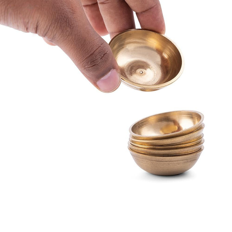 Brass Katori / Bowl Small 6- Sizes 1pc