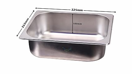 Stainless Steel Gn (gastronorm) Pan 4 sizes