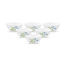 La Opala Opal Glass Vegetable Bowl Set 6 pcs, Tender Trio