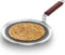 Triply Stainless Steel Shielded, Honeycomb Non Stick Induction Tawa (NSPT26)