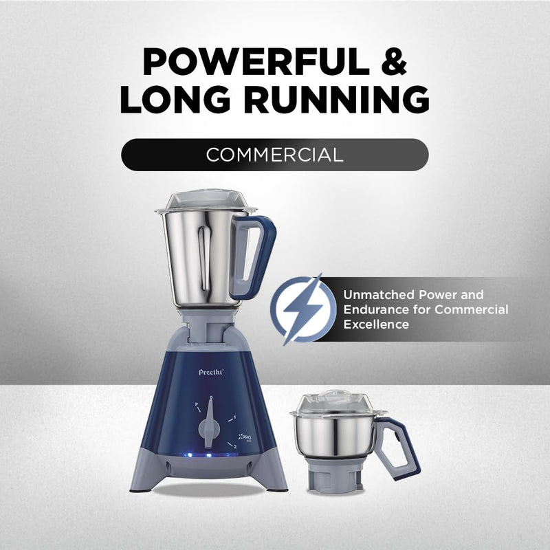 Preethi Xpro Duo MG-198 1300 W Commercial Mixer Grinder with 2 Jars (2 Weeks Special)