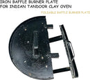 Baffle Burner/iron Plate/tawa for Tandoor (Light weight)