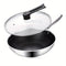 Stainless Steel Wok Non Stick Frying Pan Pot and pans Tri-ply