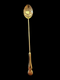 Steel Serving Spoon 42cm Golden finish