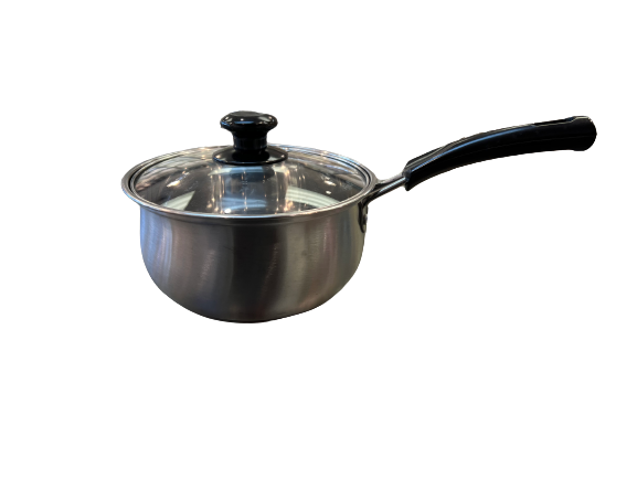 Steel Sauce/milk Pan induction compatible 3 sizes