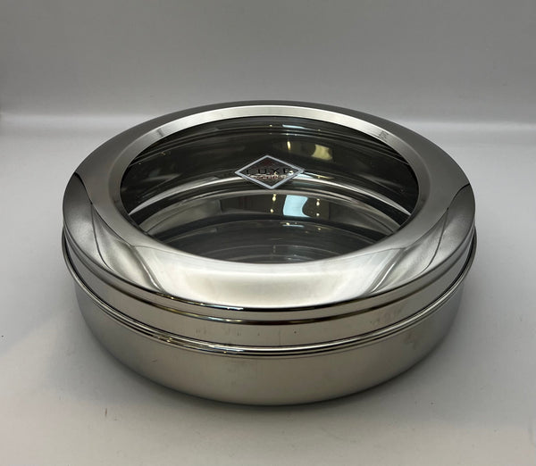 Stainless steel storage container/ dabba see thru (Raaj)