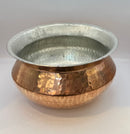 Copper body biryani pot/copper handi pot