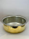 Hammered Pure Brass pot with kalai inside size 13,14,15