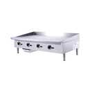 Commercial kitchen equipment Griddle Thickness 20cm 48 inch gas stove ULPG/NG with stand