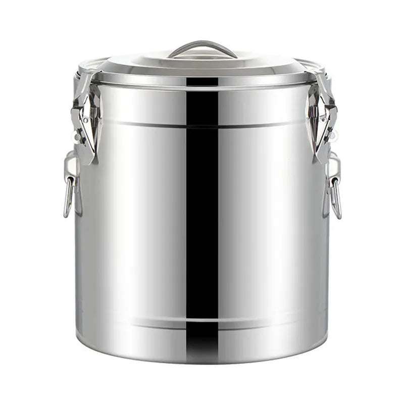 Stainless Steel Hot Pot with Side Handle (Silver) 3 sizes