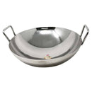 Stainless steel round Kadhai/kadai /wok