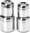 Stainless Steel Storage Container/cannister 3 Sizes Sapphire