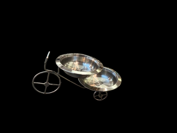 Stainless Steel cycle style platter