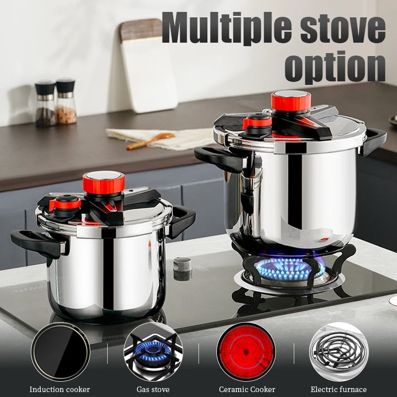 Stainless Steel Induction Compatible Pressure Cooker 30L upto 100 psi