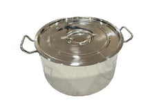 Stainless Steel Cooking Pot & Storing 3 Sizes 26cm, 28cm, 32cm, 5L, 8L, 11L