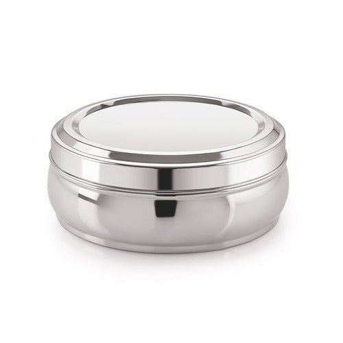 Stainless Steel Container/ Puri Dibba Belly