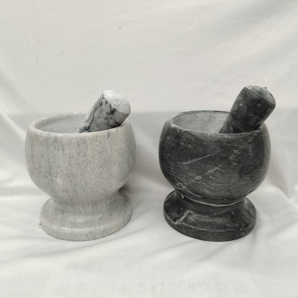 Marble Mortar and Pestle (Big)