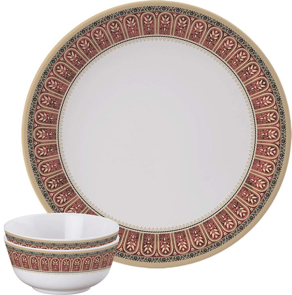 Servewell Mughal Darbaar Dinner Set, 31-Pieces