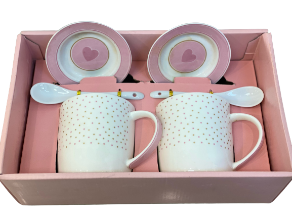 Costar milk mug set