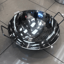 Stainless steel round Kadhai 10.8 kg - The Kitchen Warehouse
