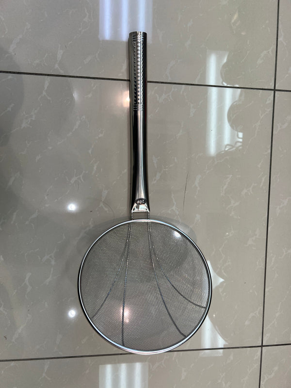 Fryer / Strainer Steel Mesh With Steel Handle 2 Sizes